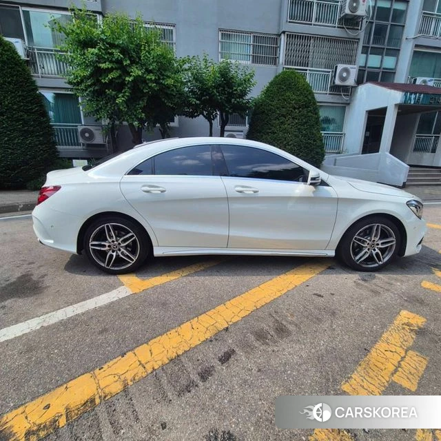 Mercedes-Benz CLA-Class C117 2018 Белый из Кореи