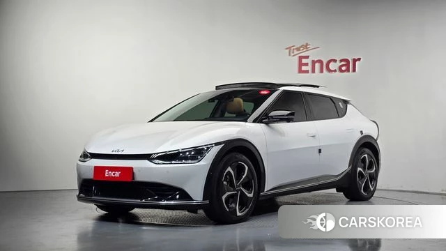 Kia EV6 2023 Белый из Кореи