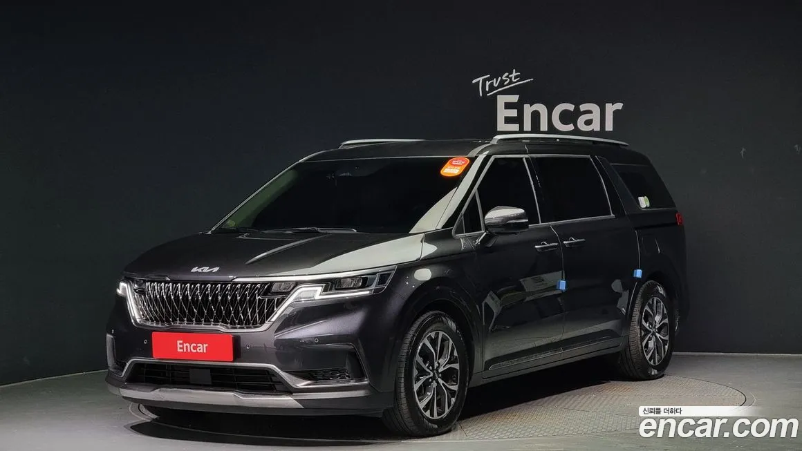 Kia Carnival 4th generation 2022 Серый из Кореи