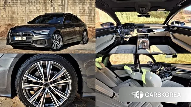 Audi A6 (C8) 2022 Серый из Кореи