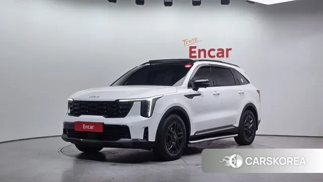Kia The New Sorento 4th Generation 2024 Белый из Кореи