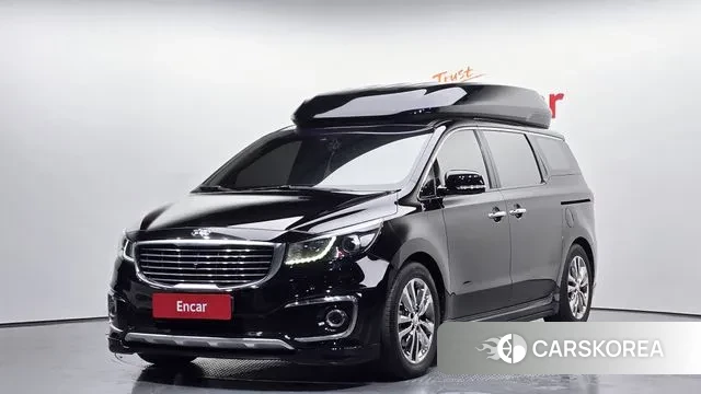 Kia All New Carnival 2018 Черный из Кореи