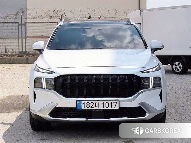 Hyundai The New Santa Fe 2020 Белый из Кореи