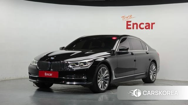 BMW 7 Series (G11) 2018 Черный из Кореи