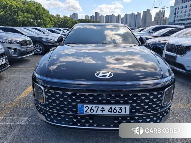 Hyundai Grandeur (GN7) 2023 Черный из Кореи