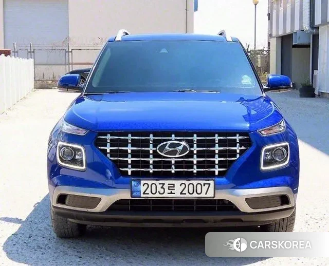 Hyundai Venue 2021 Синий из Кореи