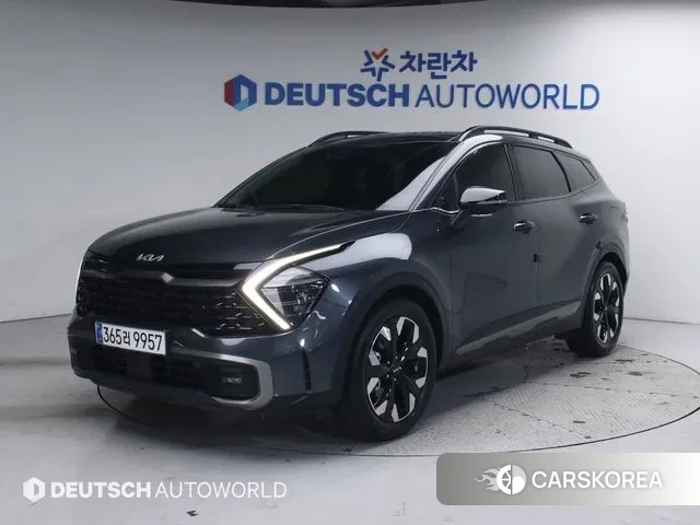 Kia Sportage 5th Generation 2022 Синий из Кореи