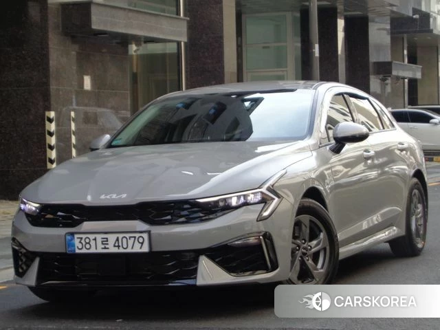 Kia The New K5 3rd generation 2025 Серебристо-серый из Кореи
