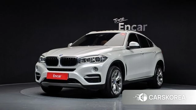 BMW X6 (F16) 2018 Белый из Кореи