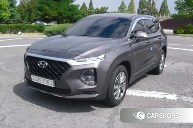 Hyundai Santa Fe TM 2018 Серый из Кореи