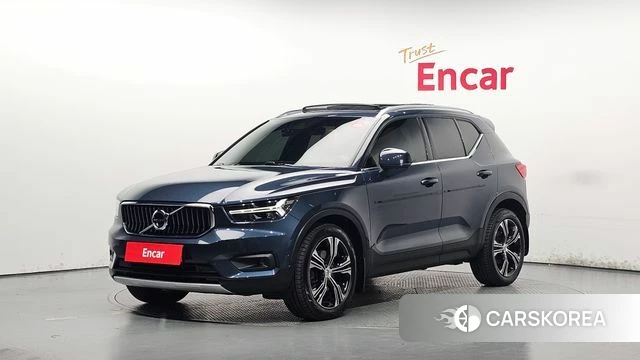 Volvo XC40 2021 Синий из Кореи