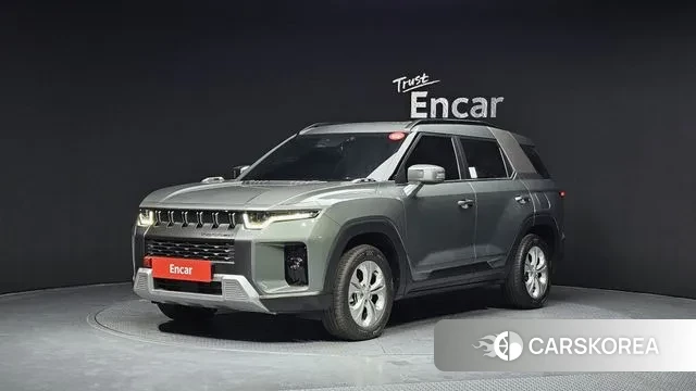 Ssangyong Torres 2023 Зеленый из Кореи