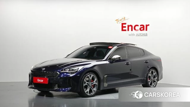 Kia Stinger 2018 Синий из Кореи