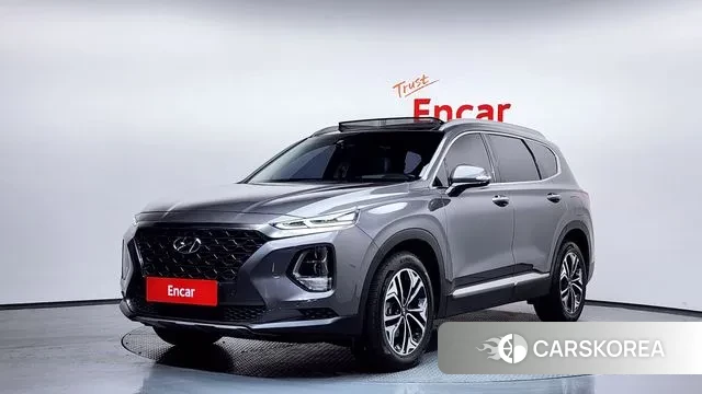 Hyundai Santa Fe TM 2018 Серый из Кореи