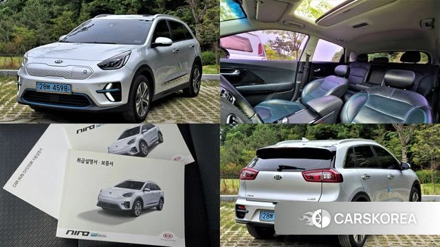 Kia Niro EV 2018 Серебряный из Кореи