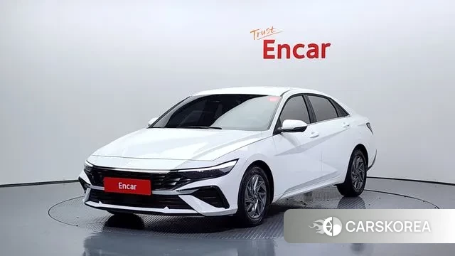 Hyundai The New Avante (CN7) 2024 Белый из Кореи