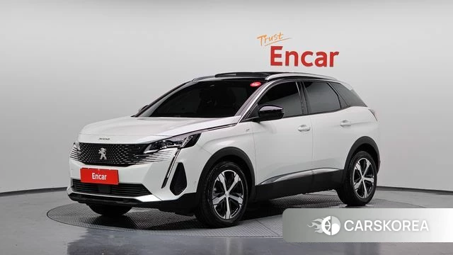 Peugeot 3008 second generation 2022 Белый из Кореи