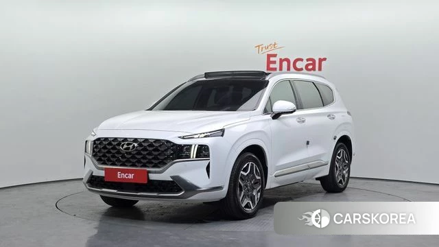 Hyundai The New Santa Fe 2022 Белый из Кореи