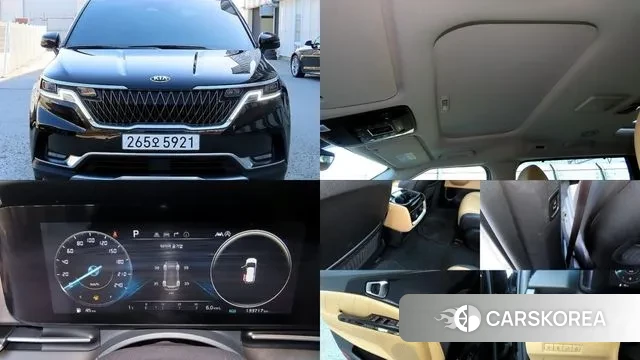 Kia Carnival 4th generation 2020 Черный из Кореи