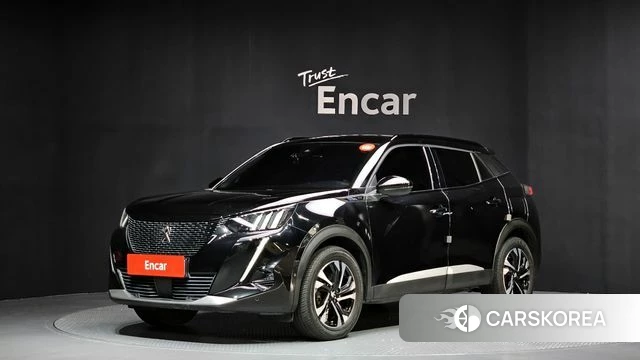 Peugeot e-2008 second generation 2021 Черный из Кореи