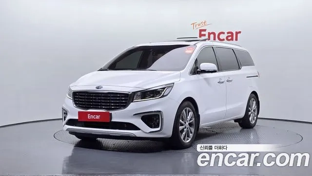Kia The New Carnival 2019 Белый из Кореи