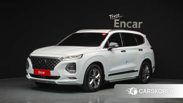 Hyundai Santa Fe TM 2019 Белый из Кореи