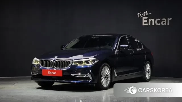 BMW 5 Series (G30) 2020 Синий из Кореи