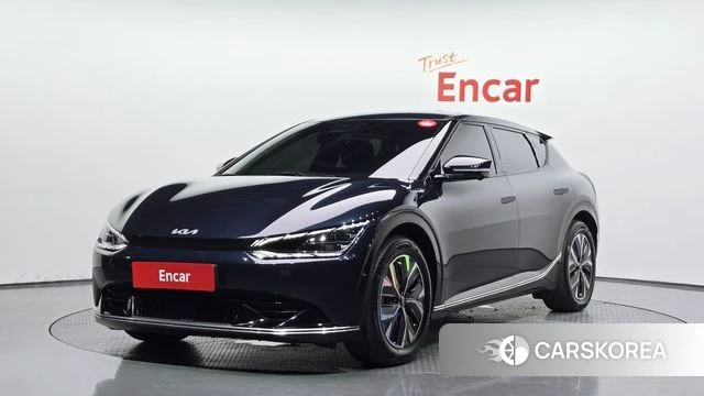 Kia EV6 2021 Синий из Кореи