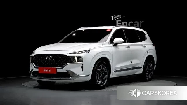 Hyundai The New Santa Fe 2021 Белый из Кореи