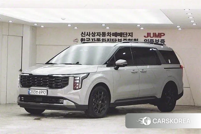 Kia The New Carnival 4th Generation 2024 Серебристо-серый из Кореи