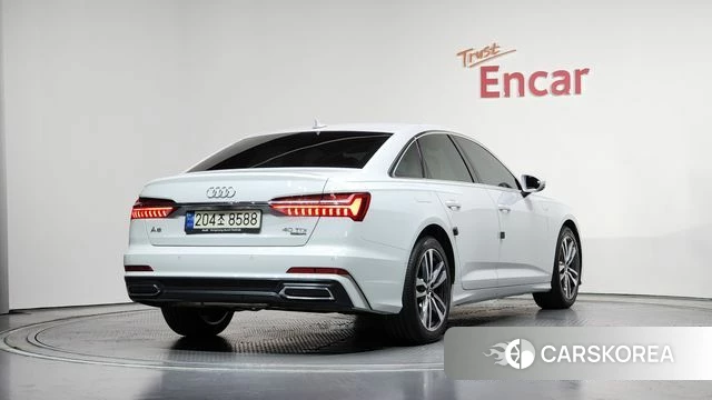 Audi A6 (C8) 2023 Белый из Кореи
