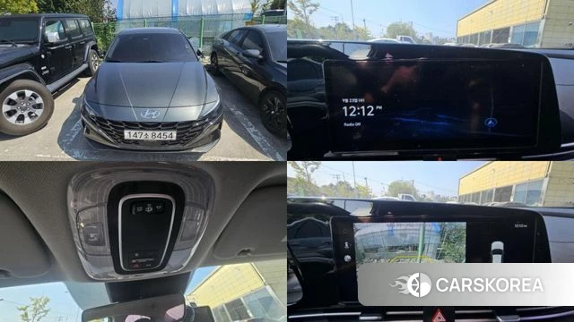 Hyundai Avante (CN7) 2021 Серый из Кореи