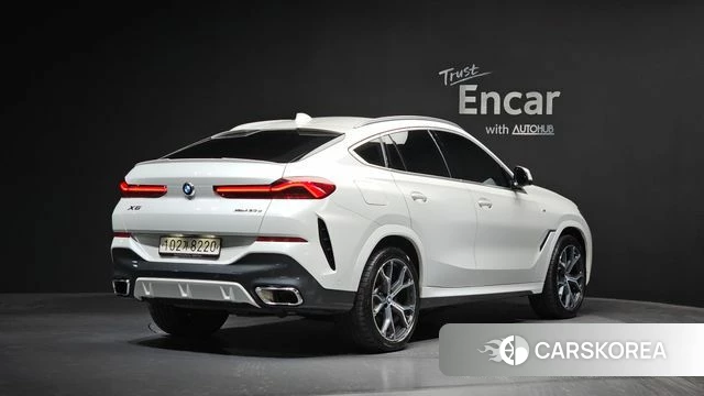 BMW X6 (G06) 2020 Белый из Кореи