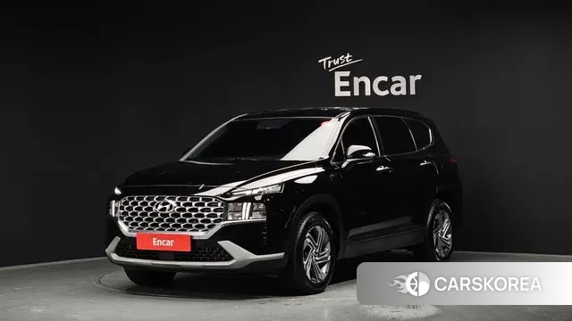 Hyundai The New Santa Fe 2021 Черный из Кореи