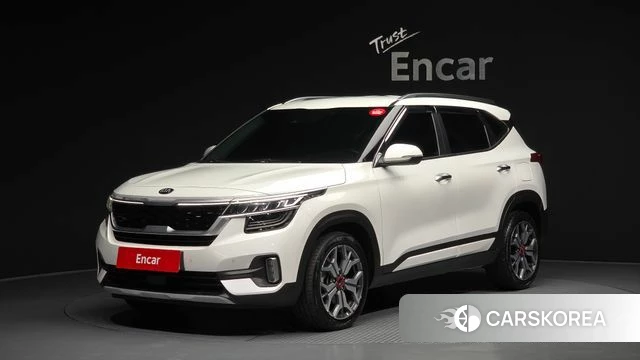 Kia Seltos 2021 Белый из Кореи