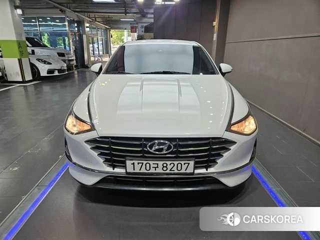 Hyundai Sonata (DN8) 2021 Белый из Кореи