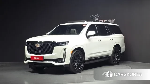 Cadillac Escalade 5th Generation 2022 Белый из Кореи