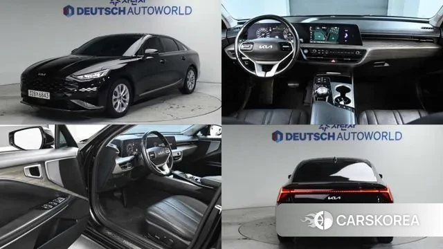 Kia K8 2021 Черный из Кореи