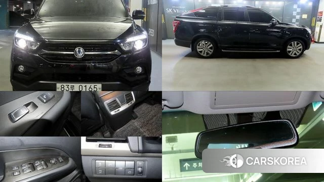 Ssangyong Rexton Sports 2018 Черный из Кореи