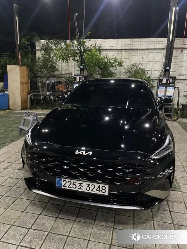 Kia K8 2022 Черный из Кореи