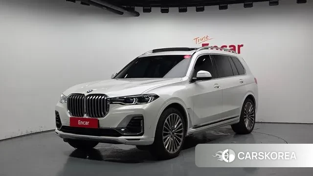BMW X7 (G07) 2022 Белый из Кореи