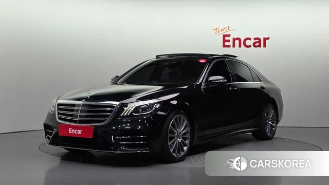 Mercedes-Benz S-Class W222 2018 Черный из Кореи