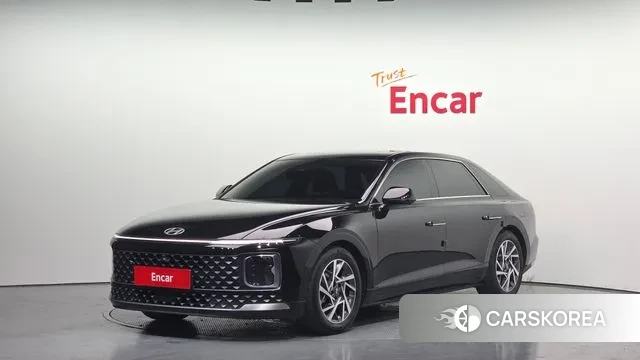 Hyundai Grandeur (GN7) 2023 Черный из Кореи