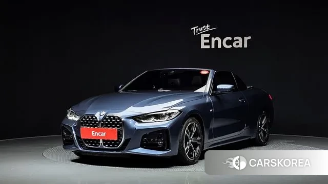 BMW 4 Series (G22) 2021 Синий из Кореи