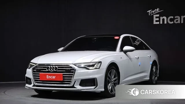 Audi A6 (C8) 2022 Белый из Кореи