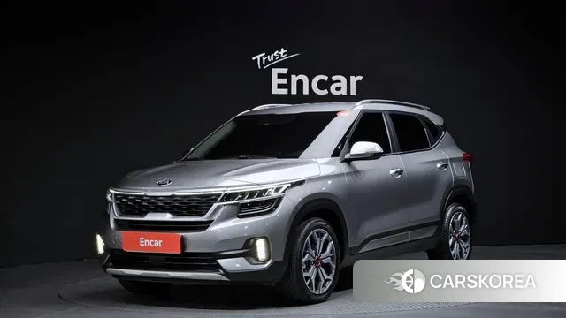 Kia Seltos 2019 Серый из Кореи