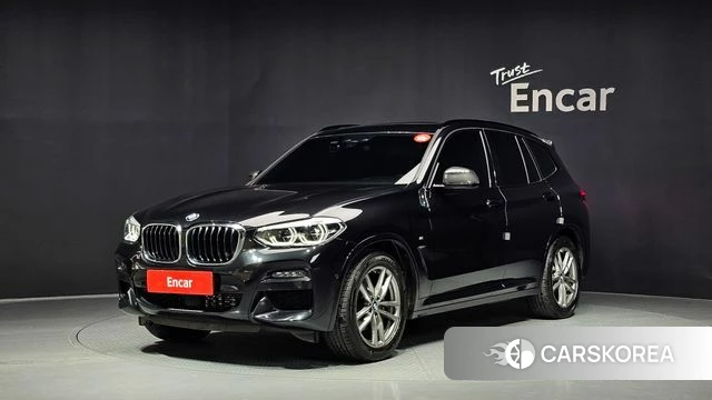 BMW X3 (G01) 2021 Черный из Кореи
