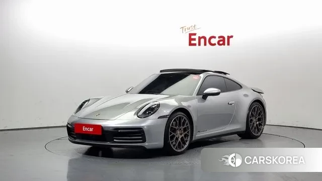 Porsche 911(992) 2022 Серебряный из Кореи