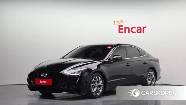 Hyundai Sonata (DN8) 2021 Черный из Кореи