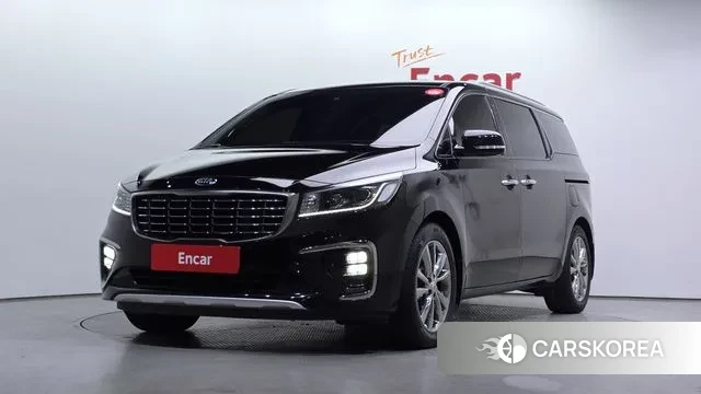Kia The New Carnival 2019 Черный из Кореи